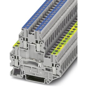 Phoenix Contact 3046731 řadová svorka průchodky 5.2 mm šroubovací šedá 50 ks