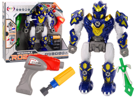 Mamido Šroubovací robot s vrtačkou, šroubovákem, světly a zvukem, tmavě modrý