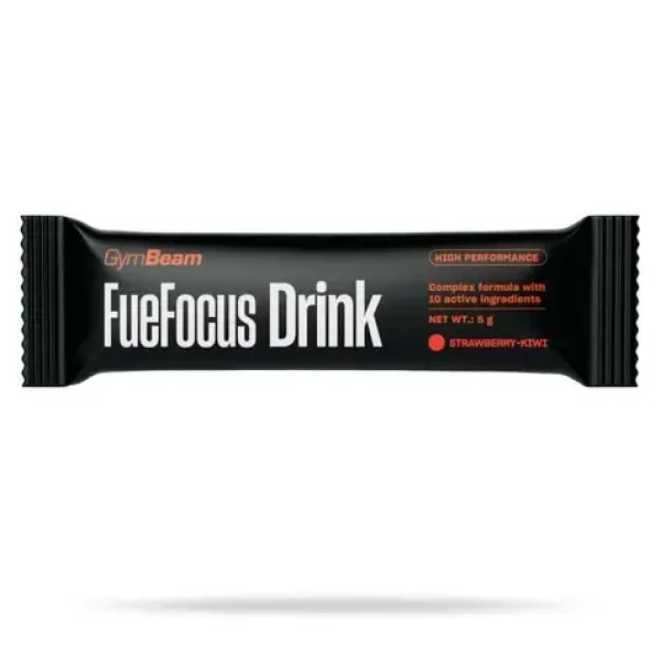 FueFocus Drink - GymBeam (jahoda kiwi, 5 g) (110866-2-5g-strawberrykiwi)