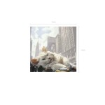 ErichKrause samolepicí bločky 76x76 mm 50 lístků Big City Cats