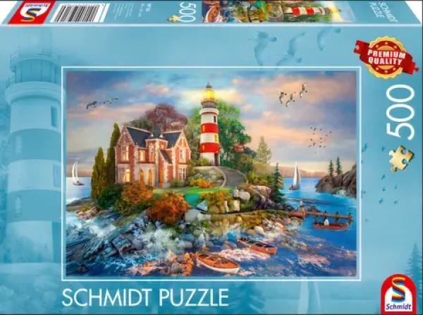 SCHMIDT Puzzle Maják na skále