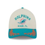 New Era Pánská kšiltovka Miami Dolphins NFL 2025 Draft 9TWENTY A-Frame Adjustable - Béžová