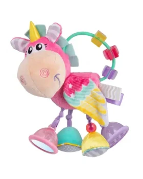 Playgro - Chrastítko jednorožec růžový