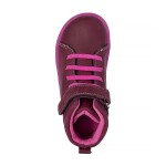 Dívčí celoroční barefoot boty Bugga KAMA Burgundy B00200-07 - 29