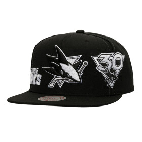 Mitchell & Ness Pánská kšiltovka San Jose Sharks NHL Trifecta Snapback