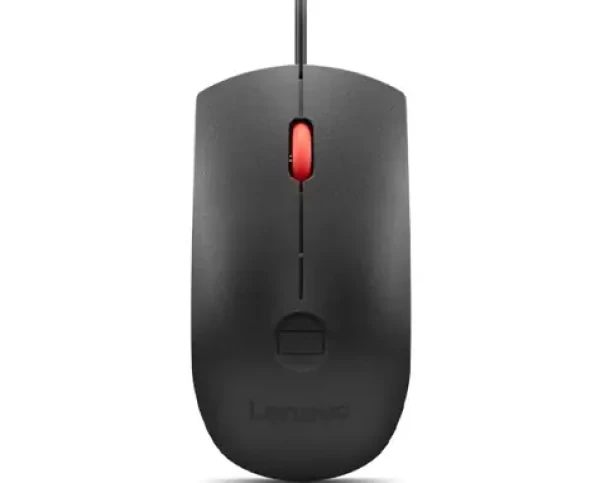 Lenovo Fingerprint Biometric USB Mouse Gen 3 černá / Drátová myš / 2000 DPI / USB-A (4Y51S24029)