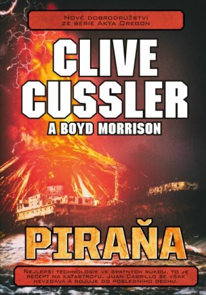 Piraňa Clive Cussler,