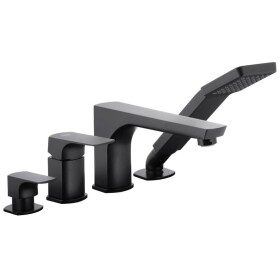 Vanová baterie 4-otvory Mokait Black