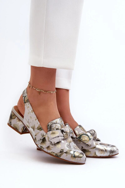 Sandály na podpatku model 197172 Step in style 38