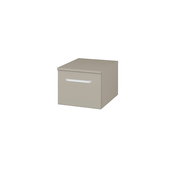 Dřevojas - Nízká skříňka DOS SNZ1 40 - L04 Béžová vysoký lesk / Úchytka T01 / L04 Béžová vysoký lesk 281502A