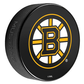 Mustang Puk Boston Bruins NHL Printed Primary Logo