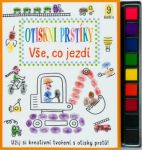 Vše, co jezdí - Otiskni prstíky - Stephanie Evans