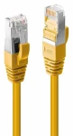 Lindy CAT6 S/FTP 1m žlutá / Síťový kabel / LSZH / RJ-45 / 1000 Mbit/s (45981)
