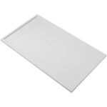 CERANO Sprchová vanička obdélníková Lugo - SMC/minerální kompozit - bílá matná - 100x90x3 cm