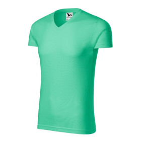 Pánské tričko s výstřihem do V Slim Fit M MLI-14695 - Malfini L