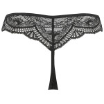 Dámské sexy tanga V-10088 Černá - Axami černá XS-34