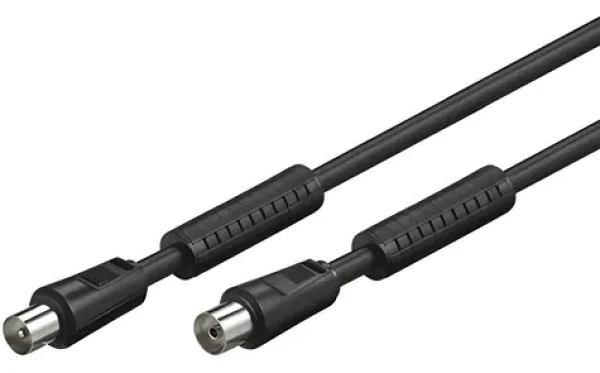 Good Connections anténní kabel černý / Anténní kabel / 10 m / 75 Ohm / dvojité stínění (S-PAK10S)