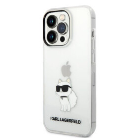 Pouzdro Karl Lagerfeld IML Choupette NFT iPhone 14 Pro Max čiré