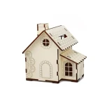 Kúzlo dreva Dřevěná pokladnička Chaloupka (KD3120)