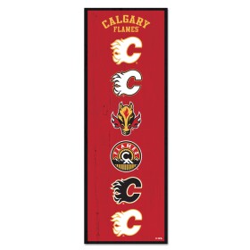 Wincraft Cedule Calgary Flames NHL Logo Evolution