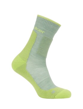 Pánské merino turistické ponožky ICEBREAKER Mens Hike+ Medium Crew, Seaglass/Peridot velikost: 42-44 (M)