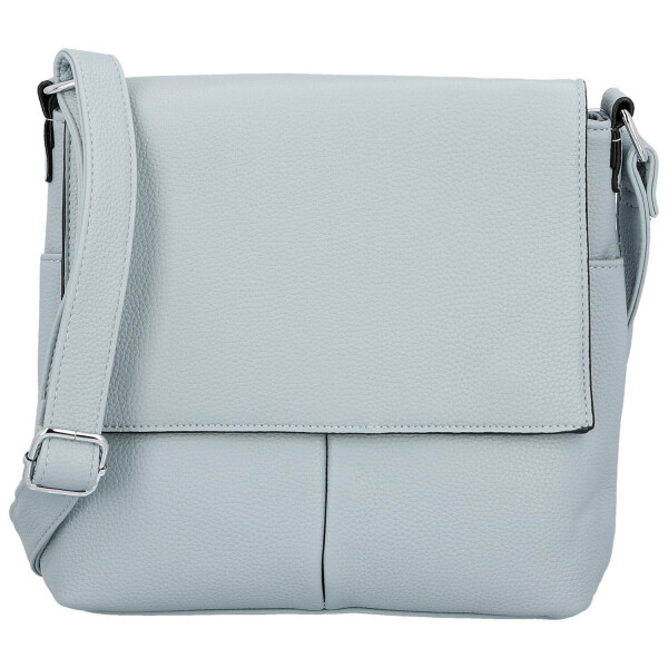 Stylová dámská koženková crossbody kabelka Katia, modrá
