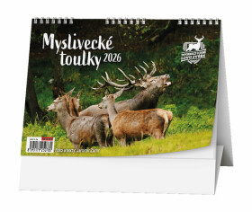 Myslivecké toulky 2026 - stolní kalendář