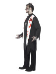 Kostým zombie kněz Velikost: L