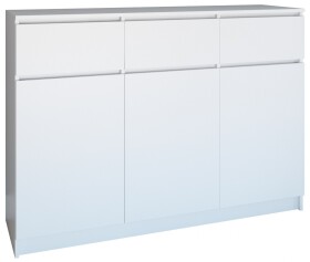 FRONTI Komoda 3D3S 120 Bílý