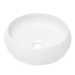 Umyvadlo na desku SAT Feel 36x36 cm matné bez přepadu SATUMFEEL3636M SATUMFEEL3636M
