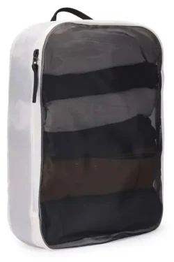 Thule Packing Cube M TPCS202 bílá / Cestovní organizér / Síťovaný vršek / Zip YKK / Recyklovaný nylon (3205572)