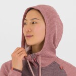 KARPOS W Camoscio Full Zip Hoodie, Huckleberry/Deco Rose velikost: S