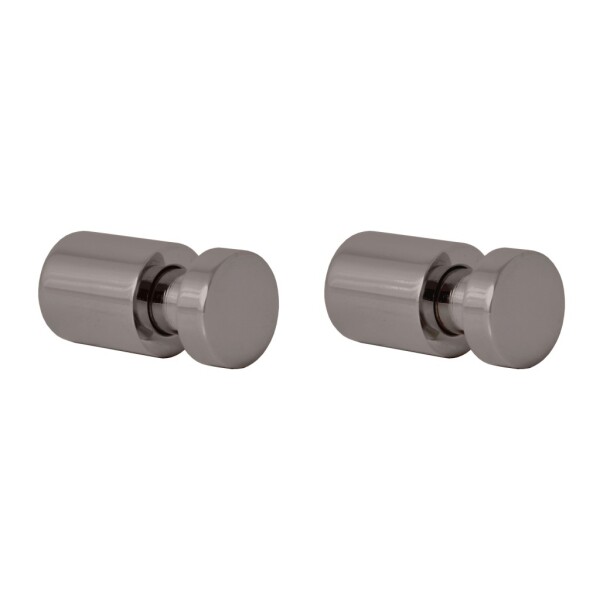 RAV Slezák - COLORADO - Koupelnový doplněk Věšáček 30 mm - 2 ks, Metal Grey - kartáčovaná COA0103/30MGK COA0103/30MGK