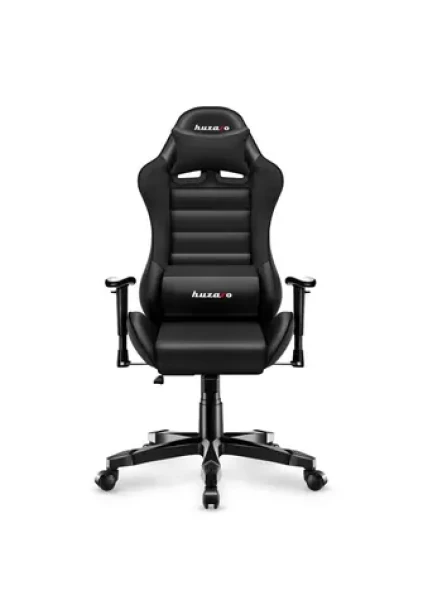 Huzaro Ranger 6.0 černá / Dětská herní židle / nastavitelná / nosnost až 130 kg / HR pěna (HZ-RANGER 6.0 BLACK)