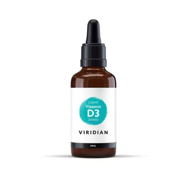 Viridian Liquid Vitamin D3 50 ml (10556)