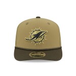 New Era Pánská kšiltovka Miami Dolphins NFL 2025 Salute to Service 9SEVENTY Trucker Snapback