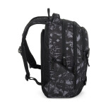 Studentský batohový 3-dílný set Bagmaster NOMAD 25 B ČERNO-ŠEDÝ (batoh,pouzdro)