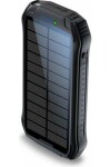 Boompods Neutron Solar Power černá / Powerbanka / 10000mAh / solární panel / svítilna / 2x USB-A / USB-C (PNSBLK)