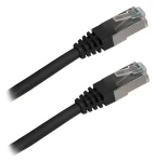 XtendLan Cat5e FTP 0,5m černý / Patch kabel / RJ45 (PK_5FTP005black)