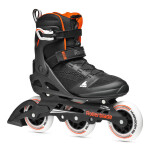 Rollerblade MACROBLADE 100, Black/Orange Velikost EUR: 42-42.5