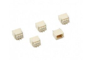 JST SH 1,0 mm 2-Pin konektor na DPS - Pravý úhel