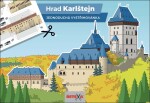 Hrad Karlštejn - Jednoduchá vystřihovánka