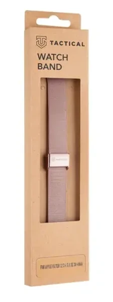 Tactical 747 Loop Slim Magnetický Kovový Řemínek pro Watch 38 40mm růžová (8596311138980)