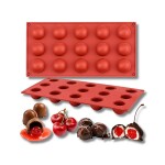 Dortisimo Silikonová forma na čokoládu Polokoule