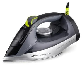 Zelmer ZIR4800 PrimeSteam černo-zelená / Napařovací žehlička / 2800W / keramická plocha / 270 g/min (ZIR4800)