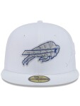 New Era Pánská kšiltovka Buffalo Bills NFL Rivalries Fan Pack 59FIFTY Fitted Weiß Velikost: 7 3/4