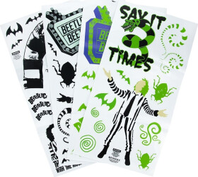 Beetlejuice samolepky - EPEE Merch - Red Robin