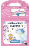 Vystřihovánky nůžkami Jednorožci