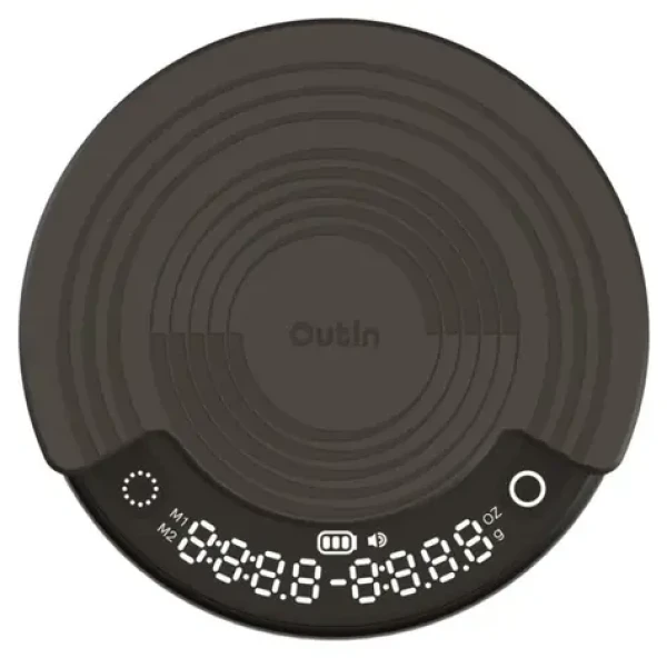 Outin Claro Coffee Scale černá / digitální váha na kávu (OT-SCL-01)