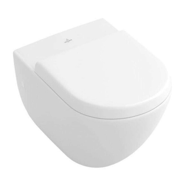 VILLEROY & BOCH - Subway Závěsné WC, CeramicPlus, alpská bílá 660310R1